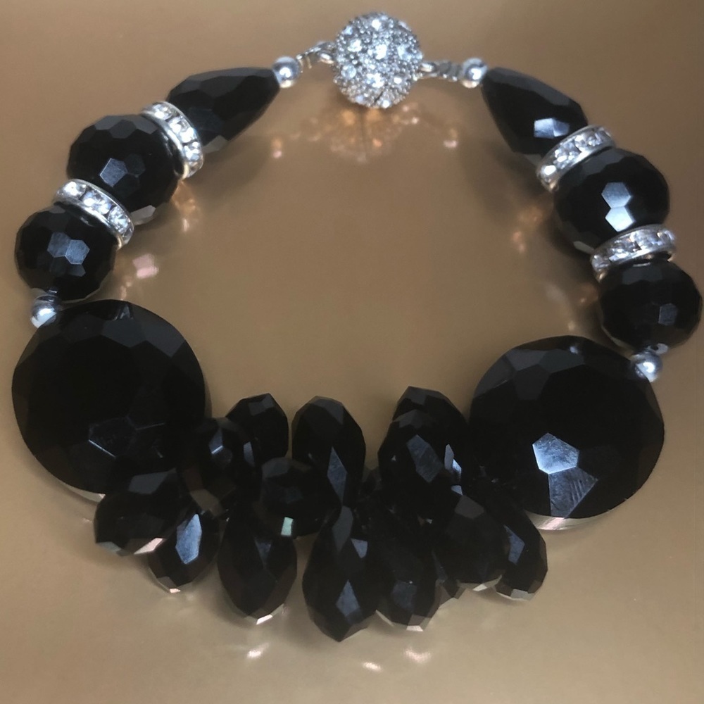 💎 (4/$30) Magnetic Beaded Bracelet Rhinestones